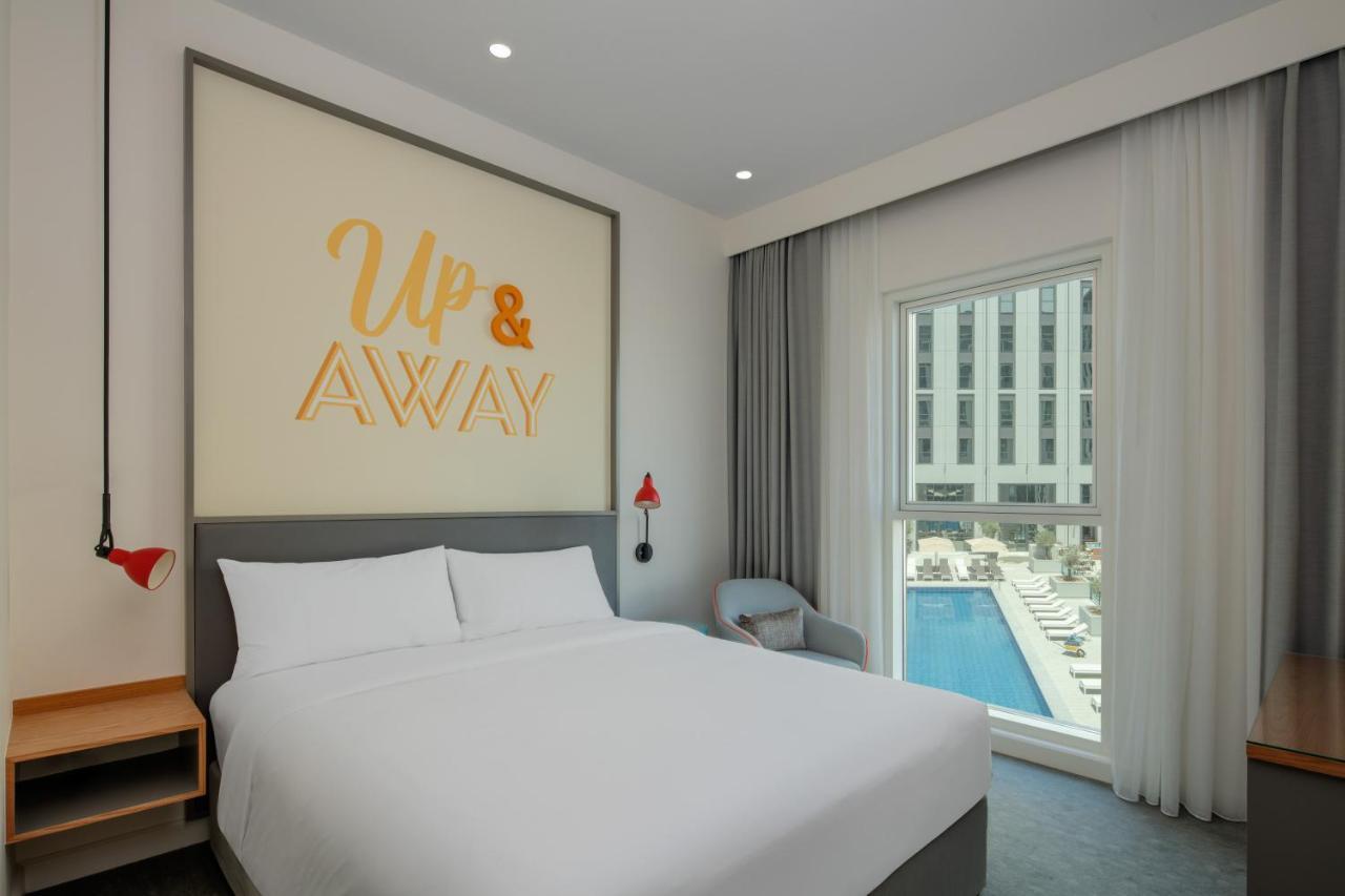 Hotel Rove At The Park Dubai Exterior foto