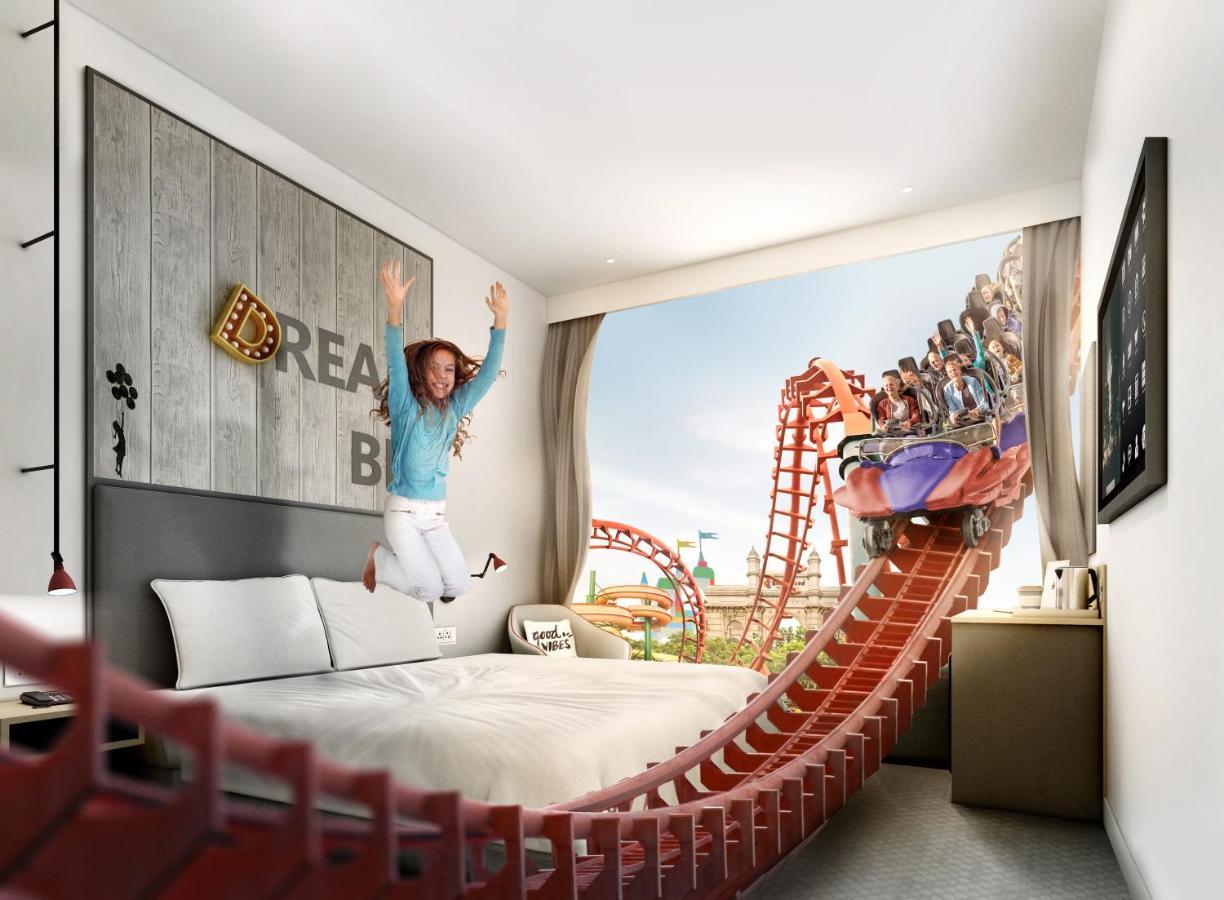Hotel Rove At The Park Dubai Exterior foto