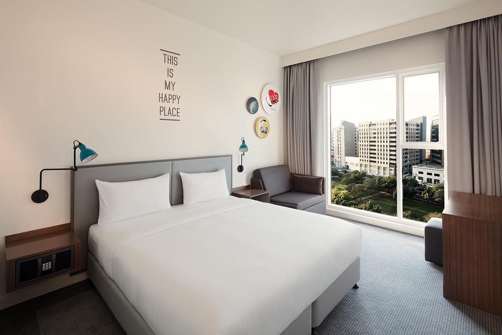 Hotel Rove At The Park Dubai Exterior foto