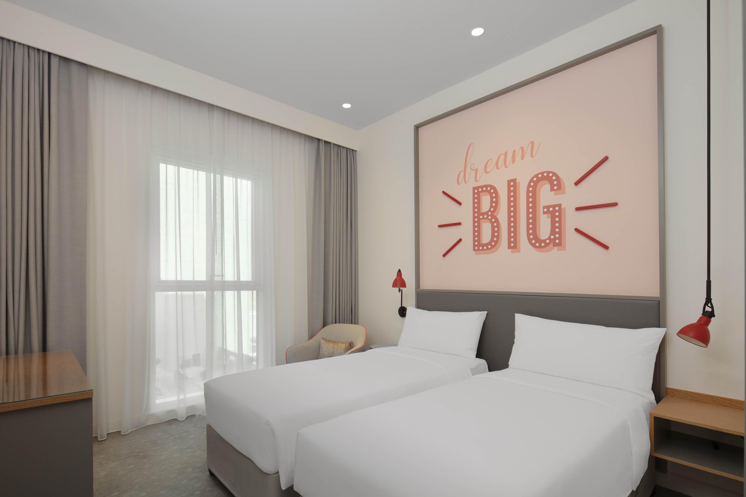 Hotel Rove At The Park Dubai Exterior foto