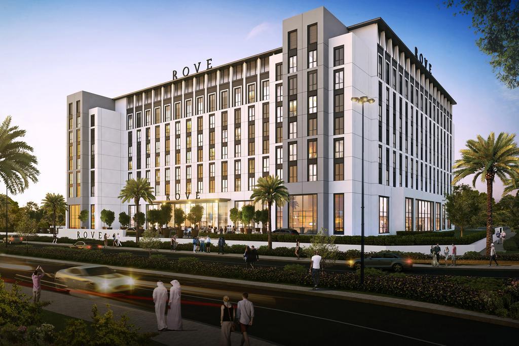 Hotel Rove At The Park Dubai Exterior foto