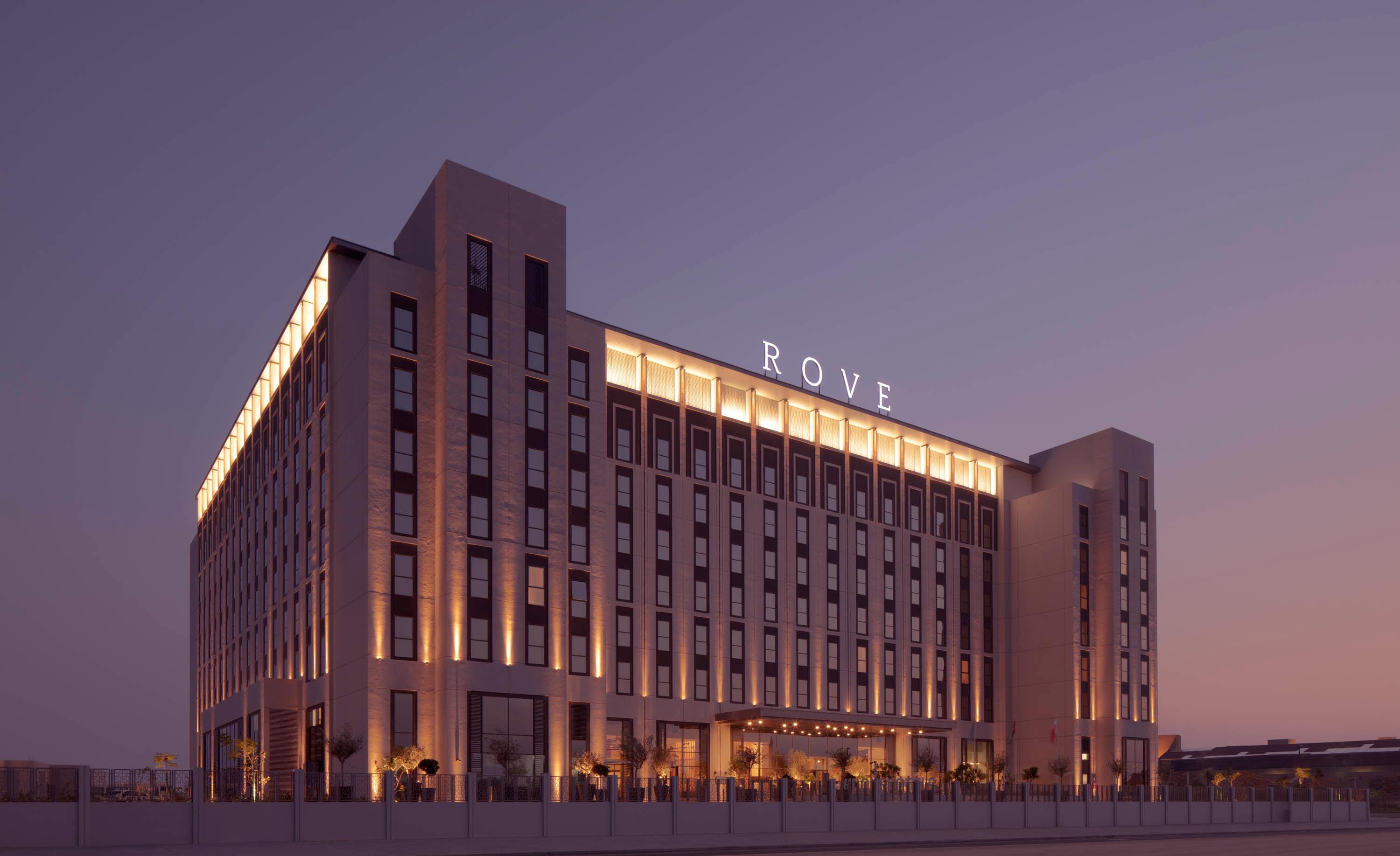 Hotel Rove At The Park Dubai Exterior foto